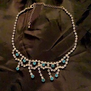 Sterling silver cubic zirconia necklace